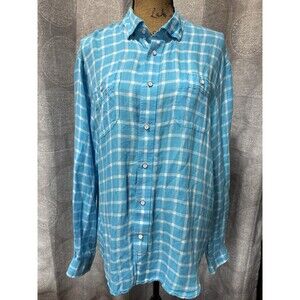 Mens Jonnie O Hanging Out XL Plaid Button Up